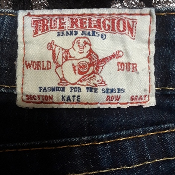 Womens True Religion "Kate" capris, size 26 - Picture 8 of 8